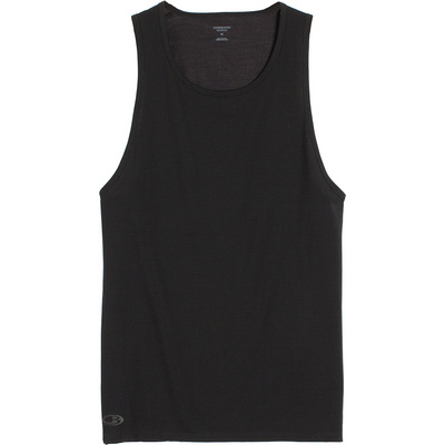 Icebreaker Heren Anatomica tanktop (Maat M, Zwart)