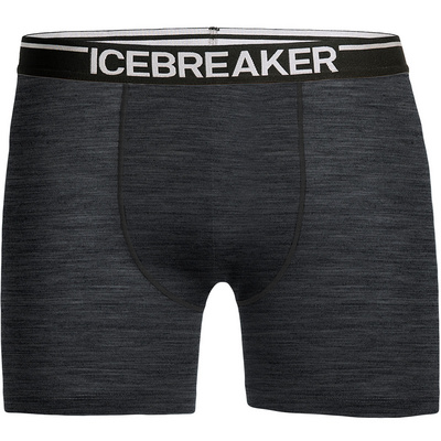 Icebreaker Heren Anatomica boxer (Maat L, Zwart)