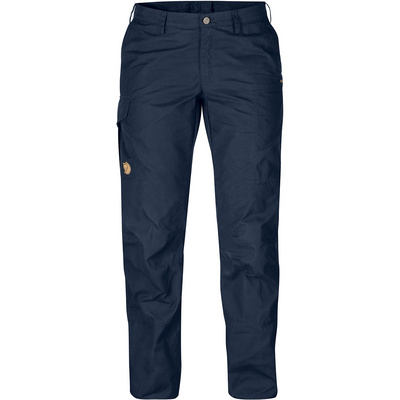 Fjällräven Dames Karla Pro Curved broek (Maat S , Blauw)
