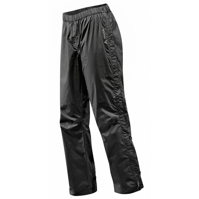 Vaude Heren Fluid II Afritsbroek (Maat M, Zwart)