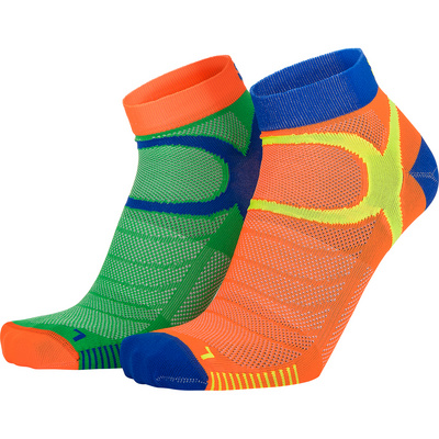 Eightsox Sport Color Edition 2-pak sokken (Maat 42 , Groen)