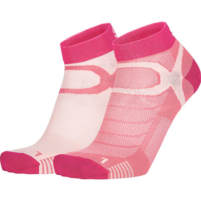 Eightsox Sport Color Edition 2-pak sokken (Maat 39 , Roze)