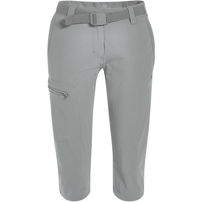 Maier Sports Dames Inara Slim capribroek (Maat S, Grijs)
