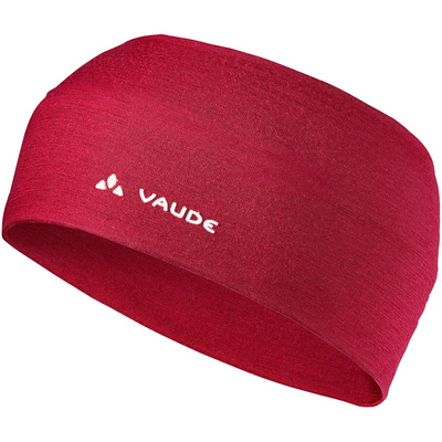 Vaude Cassons Merino hoofdband (Maat ONE SIZE, Rood)