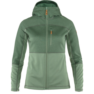 Fjällräven Dames Abisko Trail jas (Maat XS, Groen)
