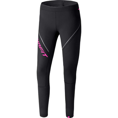 Dynafit Dames Winter Running Tights (Maat XL, Zwart)
