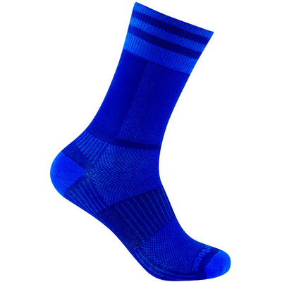 Wrightsock Coolmesh II Crew sok (Maat 41.5 , Blauw)