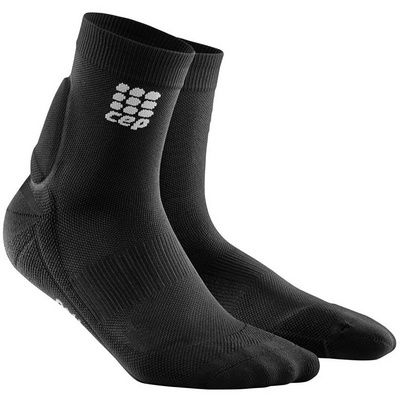 CEP Heren Achilles Support Short Socks (Maat 39 , Zwart)
