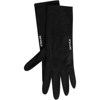 Devold Innerliner Handschoenen (Maat XL, Zwart)