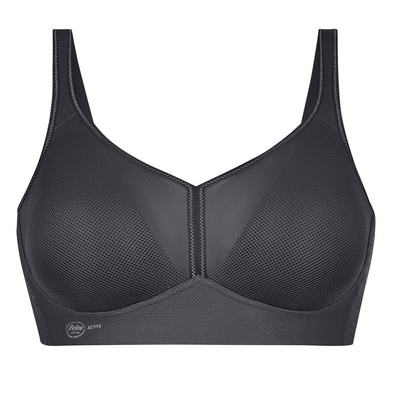 Anita Dames Air Control sport-bh (Maat 80B, Grijs)