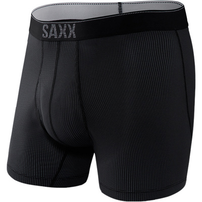 Saxx Underwear Heren Quest boxershort (Maat S, Zwart)