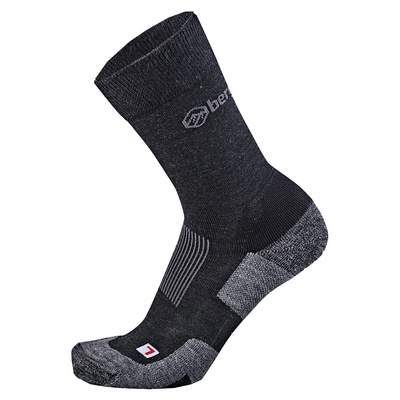 Bergzeit Basics Bergzeit Merino Sokken (Maat 36 , Zwart)