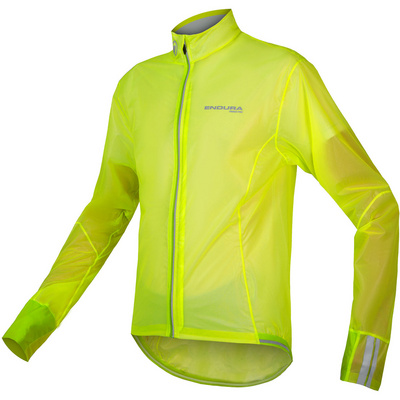 Endura Heren FS260-Pro Adrenaline Race Cape II jas (Maat L, Geel)