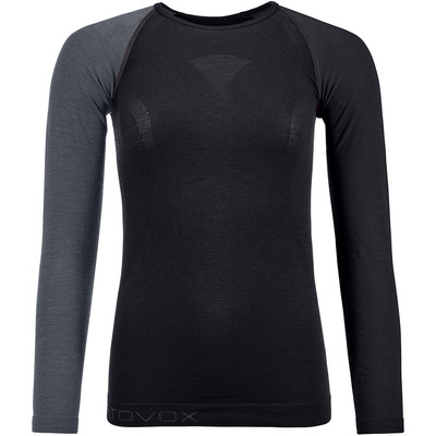 Ortovox Dames 120 Comp Light longsleeve (Maat M, Zwart)