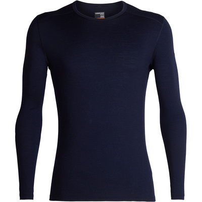 Icebreaker Heren 200 Oasis longsleeve (Maat XXL, Blauw)