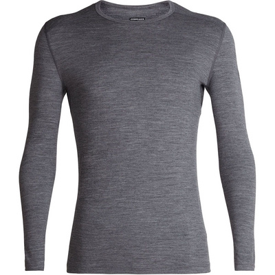 Icebreaker Heren 200 Oasis longsleeve (Maat L, Grijs)
