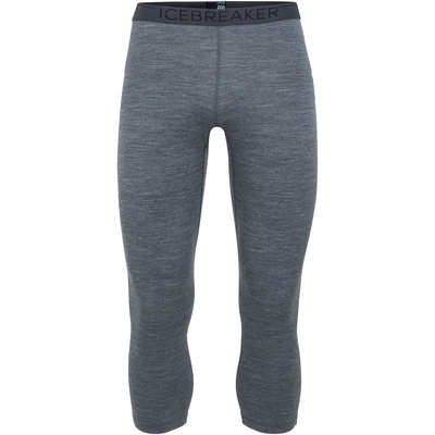 Icebreaker Heren 200 Oasis legging (Maat XL, Grijs)