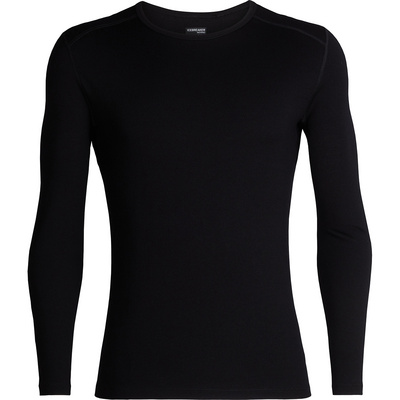 Icebreaker Heren 260 Tech longsleeve (Maat S, Zwart)