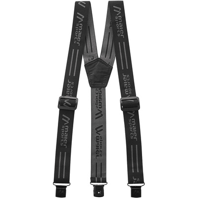 Maier Sports Suspender bretels (Maat ONE SIZE, Zwart)