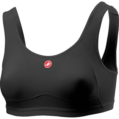 Castelli Dames Rosso Corsa sport-bh (Maat XS, Zwart)
