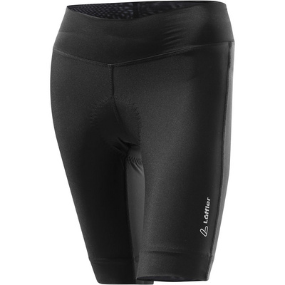 Löffler Dames Tour Bike broek (Maat XS, Zwart)