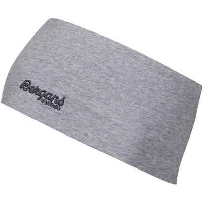 Bergans Kinderen Youth Cotton hoofdband (Maat ONE SIZE, Grijs)