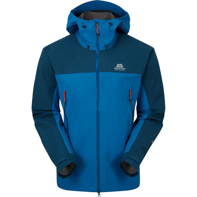 Mountain Equipment Heren Saltoro GTX jas (Maat S, Blauw)