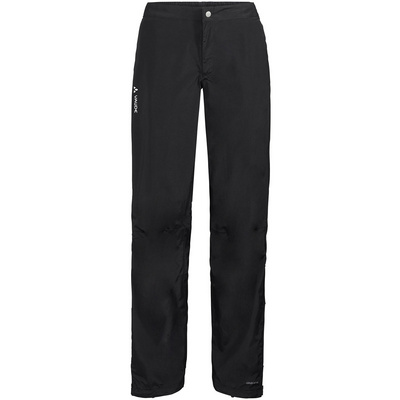 Vaude Dames Yaras Rain II broek (Maat XS, Zwart)