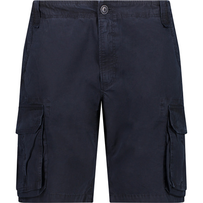 CMP Heren Canvas bermudashort (Maat L, Blauw)