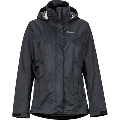 Marmot Dames Precip Eco Jas (Maat L, Zwart)