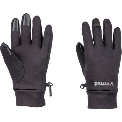 Marmot Heren Power Stretch Connect Handschoenen (Maat XS, Zwart)