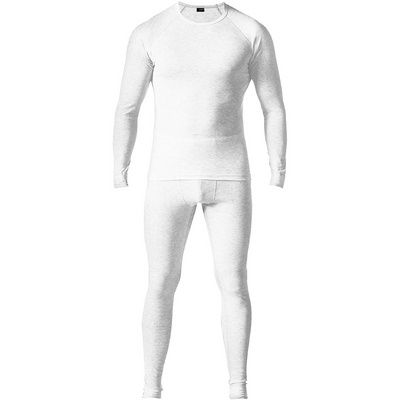 Maier Sports Heren Ski ondergoed Set (Maat S, Wit)