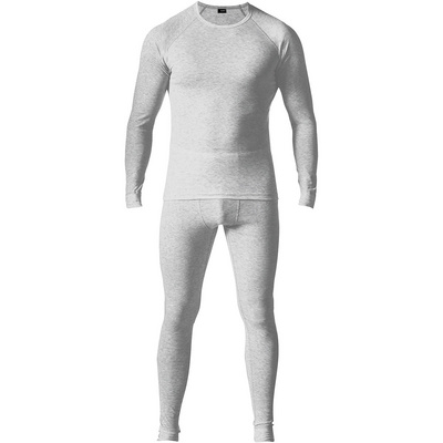 Maier Sports Heren Ski ondergoed Set (Maat M, Grijs)