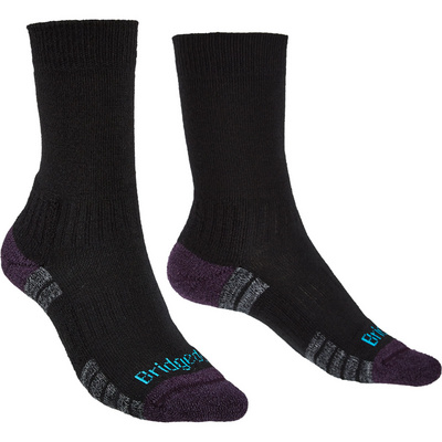Bridgedale Dames Hike LW sokken (Maat 41 , Zwart)