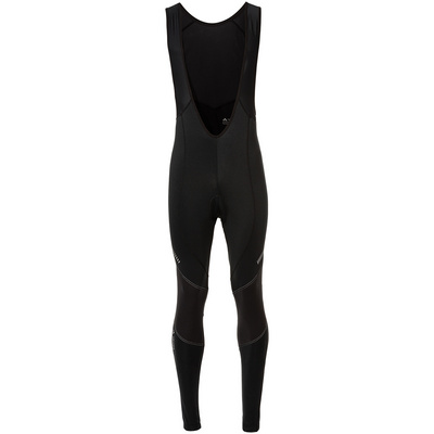 Vaude Homme Collants à bretelles long Active Warm (taille XL, Noir)