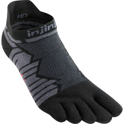 Injinji Ultra Run No-Show sokken (Maat 47.5 , Zwart)
