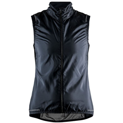 Craft Dames Essence Light Wind bodywarmer (Maat L, Zwart)