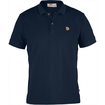 Fjällräven Heren Övik Polo T-shirt (Maat M, Blauw)