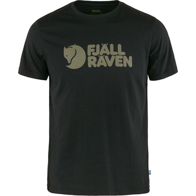 Fjällräven Heren Fjällräven logo T-shirt (Maat XL, Zwart)