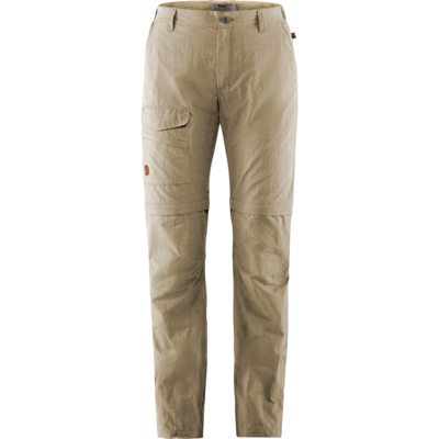 Fjällräven Heren Travellers Mt Zip-Off Broek (Maat L , Beige)