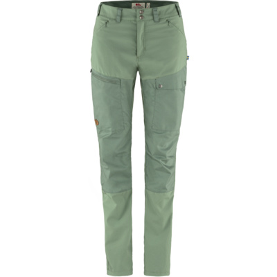 Fjällräven Dames Abisko Midsummer broek (Maat S, Groen)