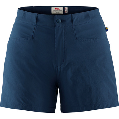 Fjällräven Dames High Coast Lite short (Maat M, Blauw)
