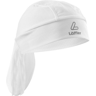 Löffler Aero Bandana (Maat ONE SIZE, Wit)