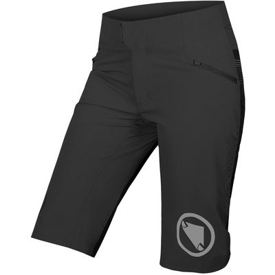 Endura Dames Singletrack Lite korte fietsbroek (Maat XL, Zwart)