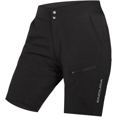 Endura Dames Hummvee Lite korte fietsbroek (Maat M, Zwart)