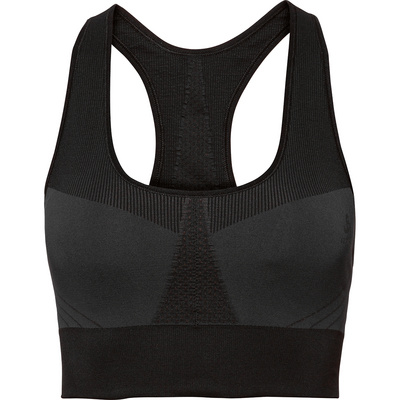 Odlo Dames Seamless Medium sport-bh (Maat XS, Zwart)
