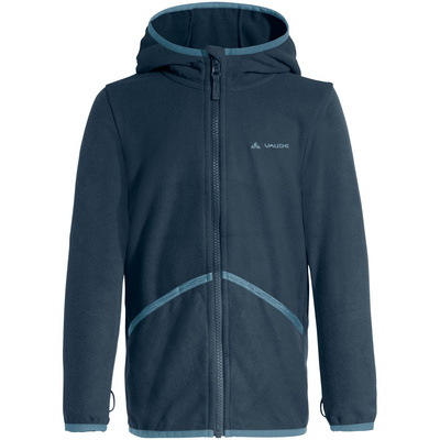 Vaude Enfants Veste Pulex Hooded (taille 92, Bleu)