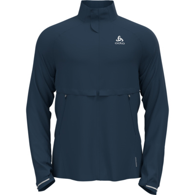 Odlo Heren Zeroweight Pro Warm jas (Maat XXL, Blauw)
