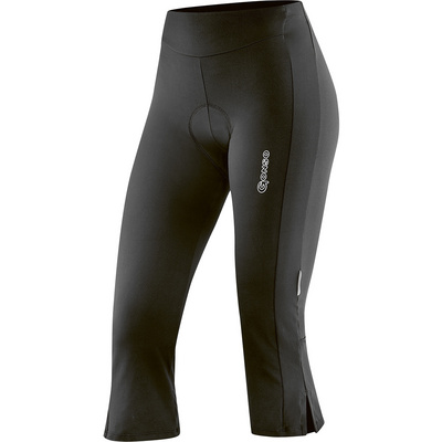 Gonso Dames Jane 3/4-fietsbroek (Maat M, Zwart)