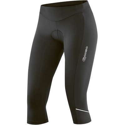 Gonso Dames Bella 3/4-fietsbroek (Maat XL, Zwart)